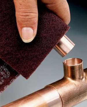 Шліфувальні аркуші 3М™ Scotch-Brite™ A VFN 07447, 152 х 228 мм